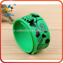 Silicone Custom Slap Bands Snap Band For Kid