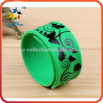 Silicone Custom Slap Bands Snap Band For Kid