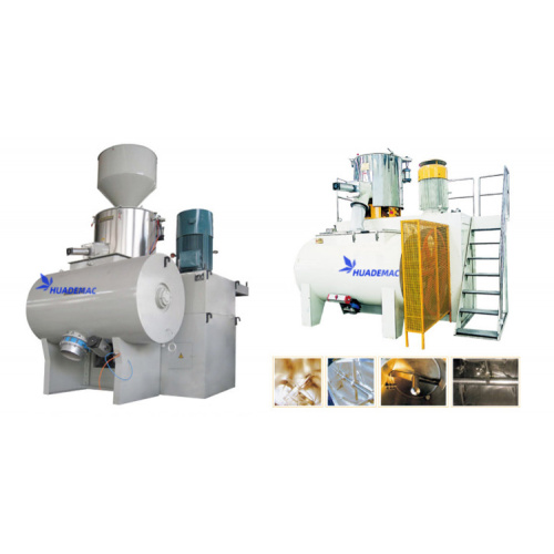 High speed hot and cold mixer combination set