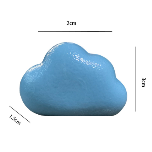 Magnet peti sejuk hiasan berbentuk awan borong