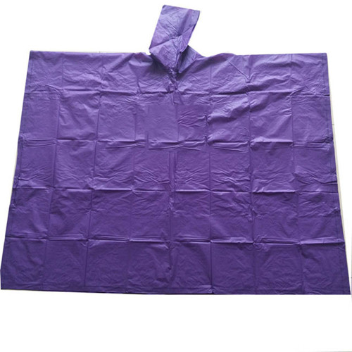 Logo tùy chỉnh in PVC Rain Poncho