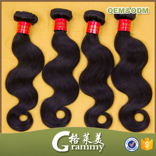 No tangle no shed factory wholesale cheap remy brazilian human hair sew in weave