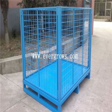 Wholesale Collapsible Steel Wire Mesh Foldable Pallet Crate