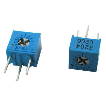 6mm Square Cermet Trimming Potentiometers