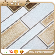 Crackle Strip Ceramic Wall Tile Kitchen And Lobby Decoration