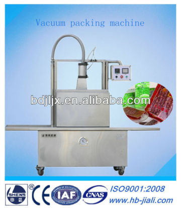 Vertical packing machine for food vacuum packing