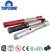 Magnetic weather and shock resistant magnetic base emergency magnetic flashlight
