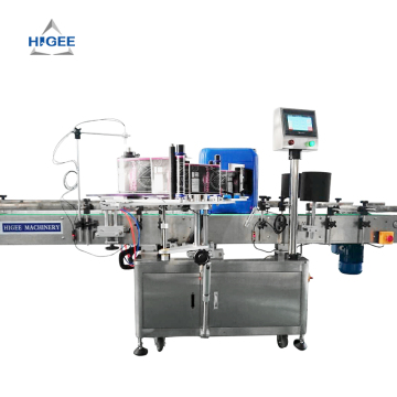 HIGEE Jerrycan Labeling Machine - Double Side Labeling Solution