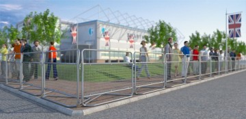 Metropolitan Police Barrier