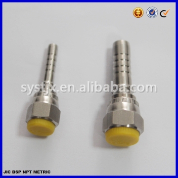 China supplier ss fitting crimped stainless steel fitting