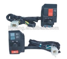 Motorcycle folding lever clutch brake switch