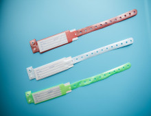 Mother Baby Identification Bracelets Insert Card Style