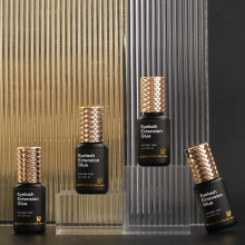 Black Lash Adhesive: Hypoallergenic Glue for False Eyelashes Extension