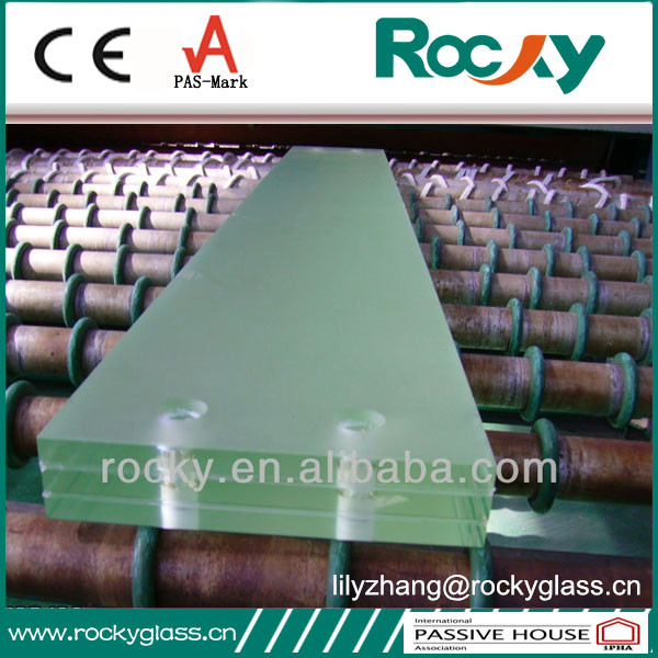 High quality clear 10.10.2 laminated glass panels