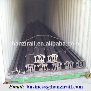 BS90A Steel Rail/Steel Rail Manufacturers/China Rail Supplier