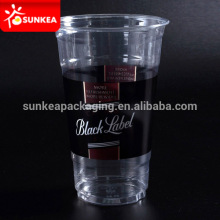 Colorful custom plastic disposable beer cup