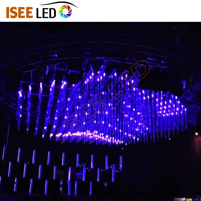 500 មមដេញស្រទាប់បំពង់ LED ភីកសែល 3D