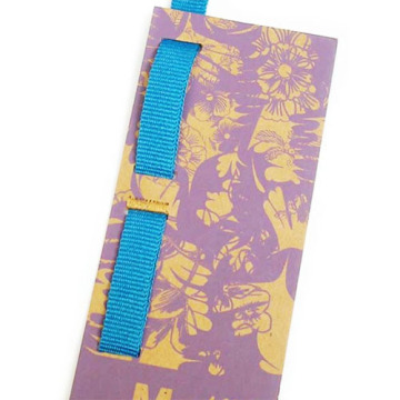 Cmyk Swing Tag with Ribbon Inside