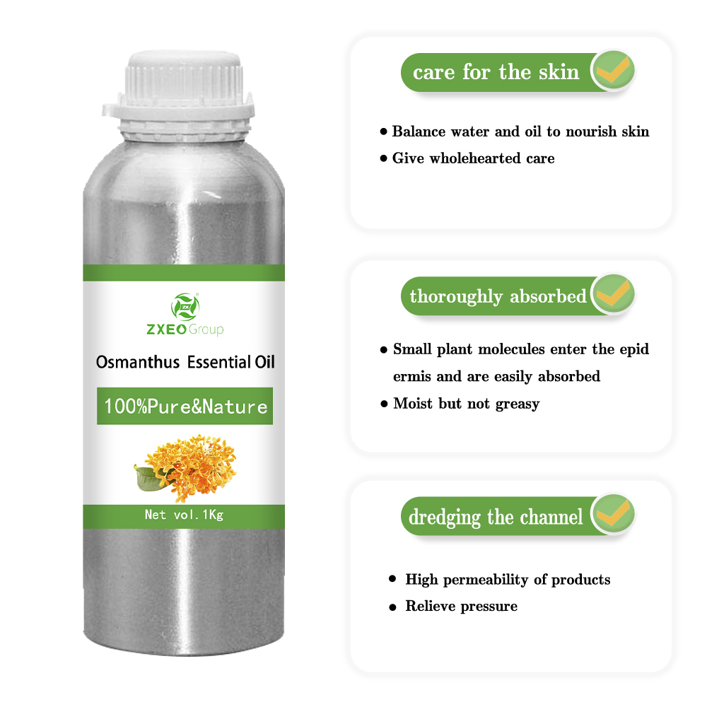 100% pur naturel de haute qualité Osmanthus Huile essentielle en gros