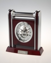 Solomon Desk Clock,wooden clock