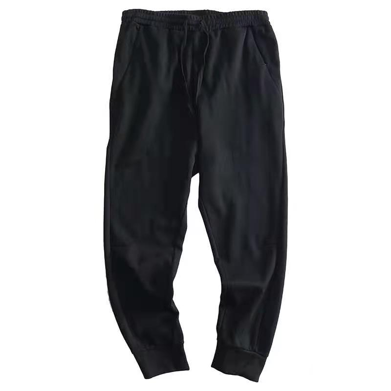 Men's Pure Color Cvc Sports Trousers