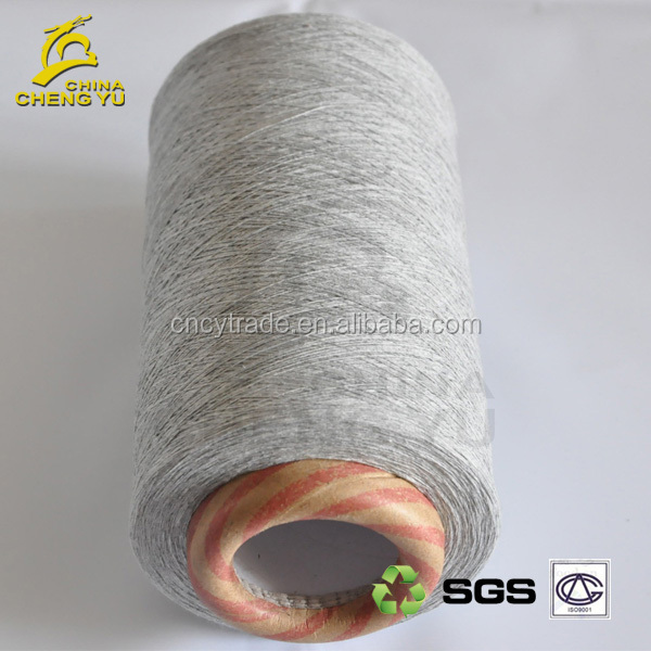Ne36s/1 65/35 polyester cotton regenerated machine knitting yarn