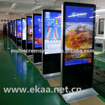 EKAA Cheap low price digital signage with free digital signage software 42"46"55"70"82"
