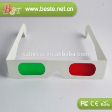 promotional 3d glasses cardboard green magenta 3d glasses