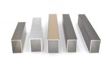 Powder coated square tube profile