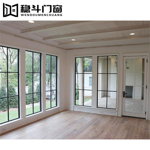 Custom Burglar Resistant Double Pane Aluminum Windows