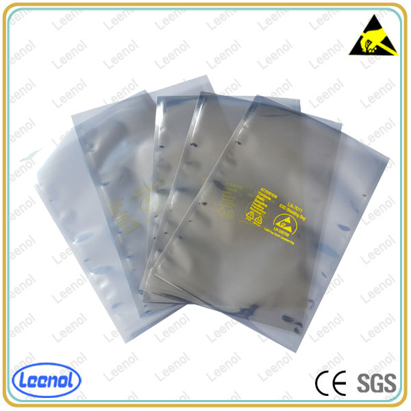 ESD printed metallized plastic shielding bag