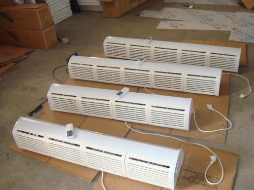 Commercial wall mounted air curtain
