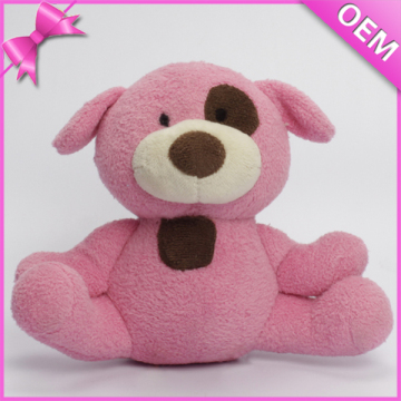 5cm Sitting Pink Dog Plush Toys, Plush Puppy Angel Dog, Mini Plush Dog