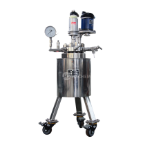 Lab Stirred Pressure Magnetic Reaction Vessels Autoclave 0.5L