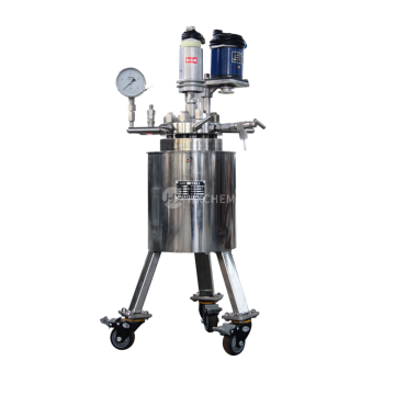 Lab Stirred Pressure Magnetic Reaction Vessels Autoclave 0.5L