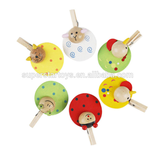 5160716-29 3D animal clip/3D wooden animal clip