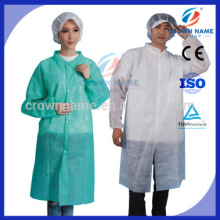 spun bonded Anti-static pp nonwoven lab coat