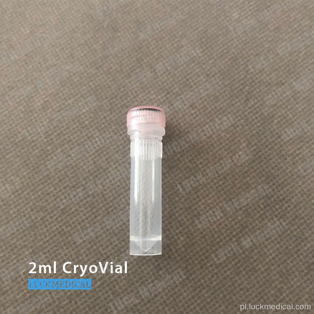 Cryotube 2 ml zamrażarki CE