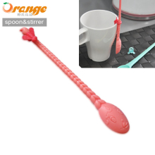 Long hair princess spoon, kids child spoon, cute spoon