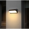 Lâmpada de parede LED 12W com aplique de parede