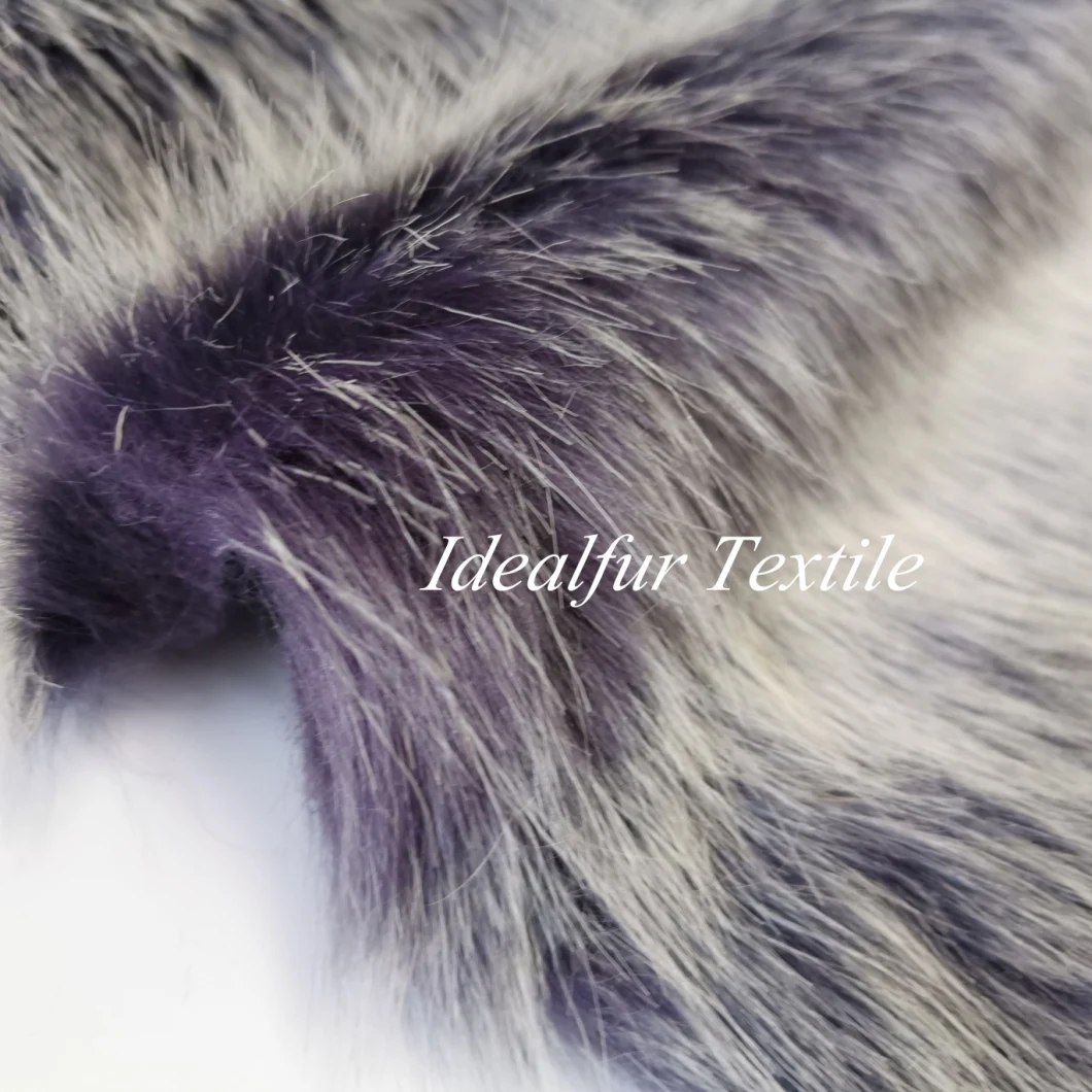 Acrylic Polyester  Faux Fur Fox Animal Faux Fur Fabric