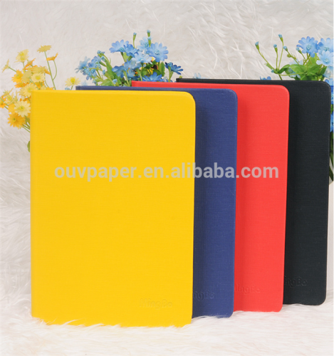 Leather Cover Material travel journal notebook