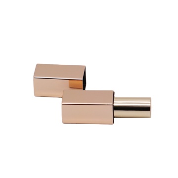 Gold Square Aluminum Packaging Tubes