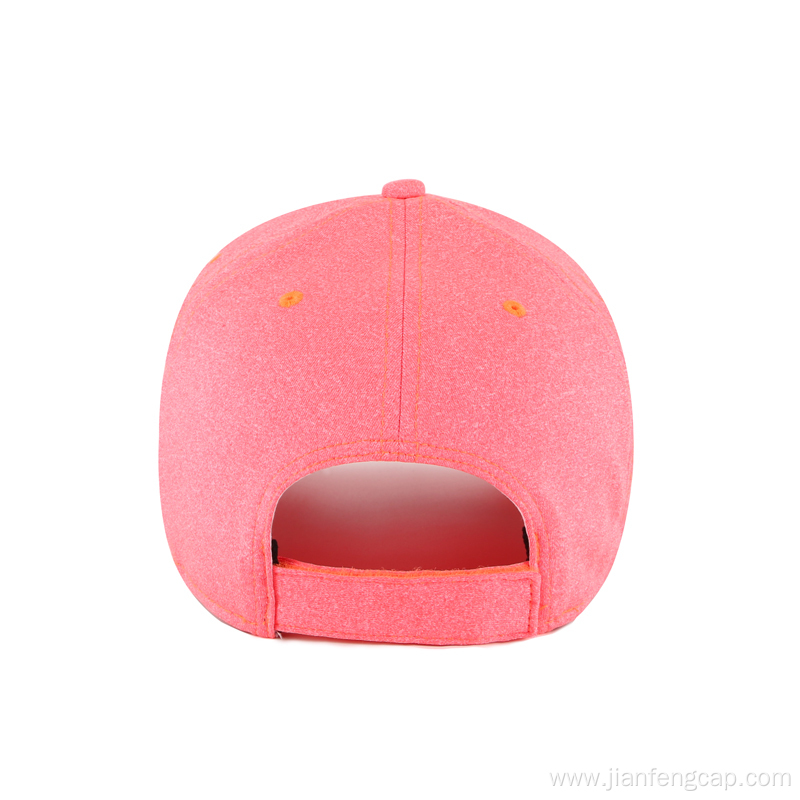 Heather fabric breathable and light weight outdoor cap