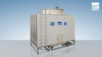 Hybrid type cooling towers