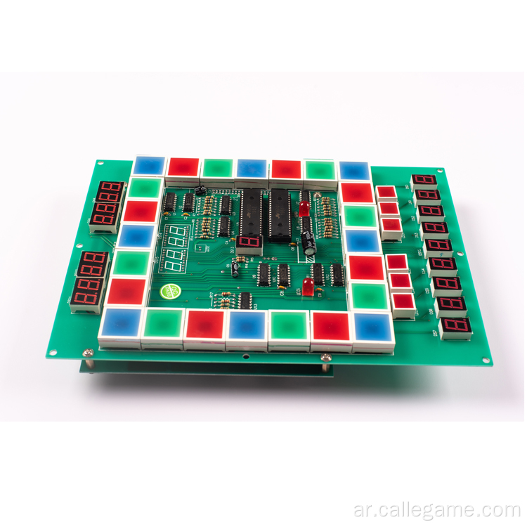 مخصص لوحة ثنائي الفينيل متعدد الكلور لعبة ماريو أركيد مع الاكريليك
