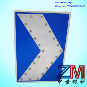 Aluminum LED Traffic Solar Sign/ Solar Guide Sign