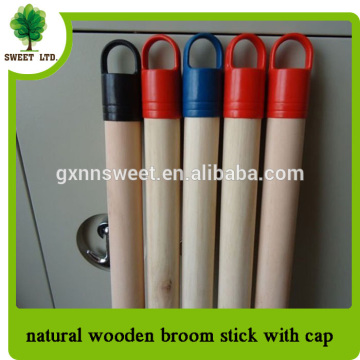 good polishing natural wooden broomstick for broom