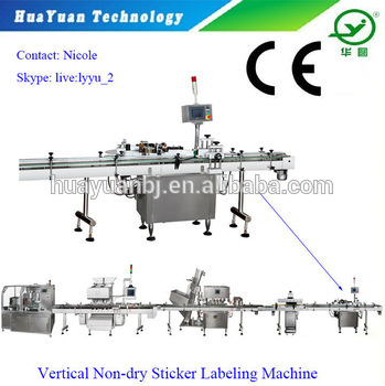 Vertical Non-dry Sticker Labeling Machine (Beijing)