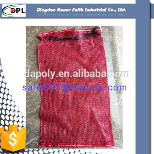 PP onion mesh bag, potato mesh bag with drawstring